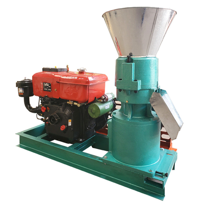 Make animal feed food cheap and high productivity 12HP diesel engine animal feed processing machines
