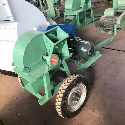 Truss Pulverizer Wood Leaf Crusher Machine Wood Wet and Dry Tree Log Crusher Shredder
